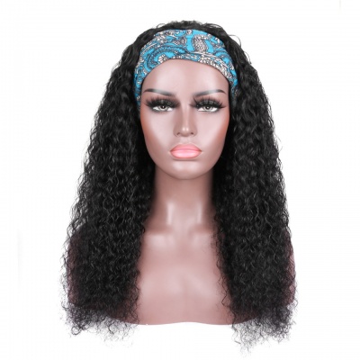 Watt's Wigs - Star Athlete Headband Wig (Teal) - One Size Fits All - Long  Hair Blond Wig with Sewn Printed Headband